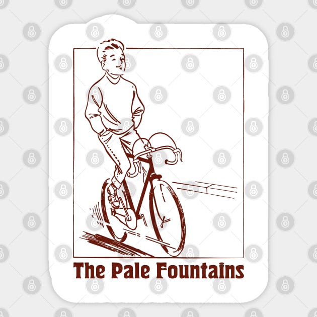 The Pale Fountains Sticker by unknown_pleasures